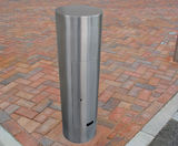 Zenith Service Bollard - stainless steel utility post - on this page