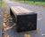 Elements® customisable seat and bench - timber with granite block ends 4