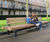 RailRoad InLine Delta - modular linear timber and steel outdoor seating 3