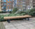 RailRoad InLine Delta - modular linear timber and steel outdoor seating 2