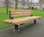 RailRoad Inline Loop - outdoor timber seats & benches 0