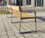 Ribbon - recycled steel and iroko timber outdoor seats and benches 3