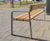 Ribbon - recycled steel and iroko timber outdoor seats and benches 5