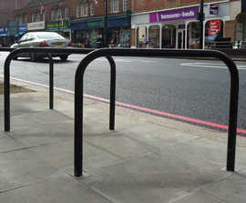 Sheffield steel cycle stand