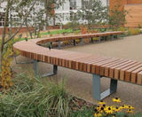 Bespoke RailRoad benches provide flexible seating system - on this page