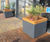 RailRoad steel and timber planter 1