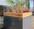 RailRoad steel and timber planter 2