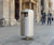 Zenith® - contemporary stainless steel litter bin 8