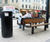 Zenith® - contemporary stainless steel litter bin 10