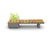 RailRoad planters with integrated seating 11
