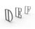 Letterform Cycle Stand - steel alphabet bike rack 4