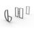 Letterform Cycle Stand - steel alphabet bike rack 5