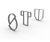 Letterform Cycle Stand - steel alphabet bike rack 9