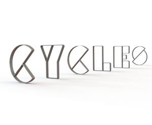 Encourage cycling with new Letterform cycle stands