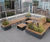 RailRoad steel and timber planter 5