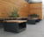 RailRoad seating and planters for Croydon roof garden 3