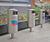 Zenith® - contemporary stainless steel litter bin 7