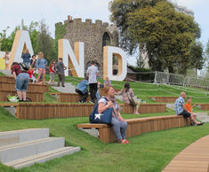 Ampitheatre seating for Dreamland Margate redevelopment 