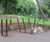 Letterform Cycle Stand - steel alphabet bike rack 2