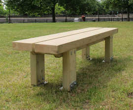 Stark Softwood Timber Bench
