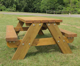 Stark Timber Picnic Table