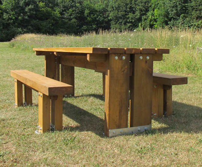 New co-ordinated softwood seating and table range
