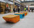 Bespoke seating and planters - Westgate, Oxford 1