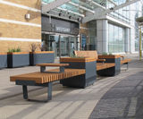 RailRoad planters and integrated seating for Westquay - on this page