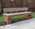 Lapa Wall-Top Seating - recycled steel and timber bench for walls 2