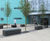 Blyth Concrete Bench - outdoor concrete seating for parks and walkways 1