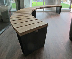 Straight and curved seating - Dartford Grammar School