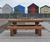 Cheshunt Picnic Bench & Table - Opepe timber outdoor seating 3