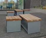 Freestanding low seating and tables - Cotton Field Wharf - on this page