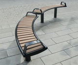 Coordinated suite of external seating for new school - on this page