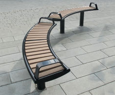 Coordinated suite of external seating for new school