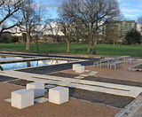 Contemporary furniture for refurbished London urban park - on this page