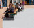 Curved seating with integrated planters for public space 1