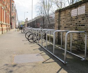 Making space for cycling in public areas