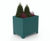 FERN freestanding recycled steel planter 5