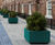 FERN freestanding recycled steel planter 2