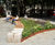 Seating and retaining planters for new pedestrianised area 8