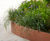 AKRI® 600 - steel planter walling system with seating options 2