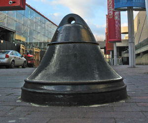 Bell Bollard - cast iron bollard for traffic control