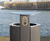 Arca circular litter bin 1