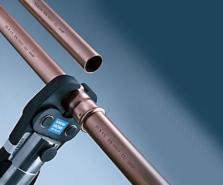 Geberit Mapress copper pipes