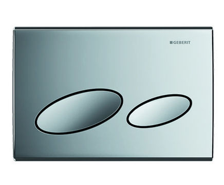 Geberit Kappa20 plastic flush plate, dual flush