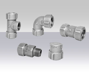 PRIMOFIT - cast iron pipe compression fitting for steel and PE