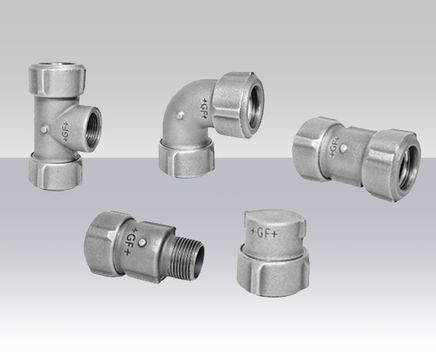 PRIMOFIT - cast iron pipe compression fitting for steel and PE