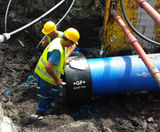 Piping system provides clean water for 150,000 people - on this page
