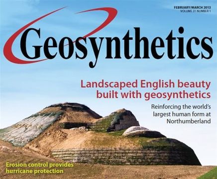 Geosynthetics Ltd project is front page news